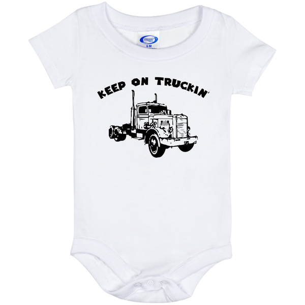 Keep on Truckin - Baby Onesie 6 Month