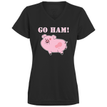 Go Ham - Ladies' V-Neck T-Shirt