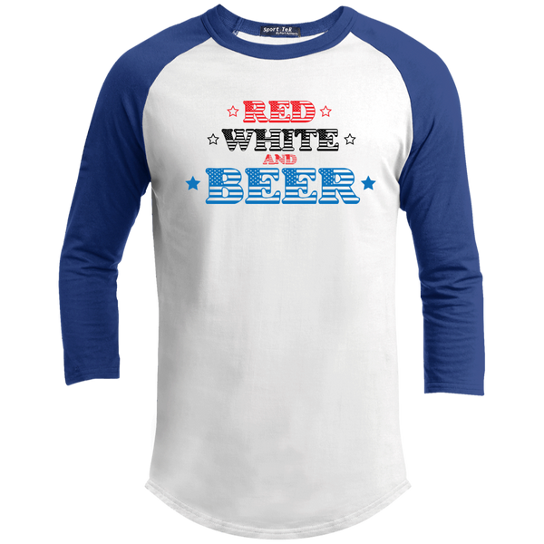 Red White and Beer (Variant) - 3/4 Sleeve