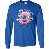 Donut Give Up (Variant) - Youth LS T-Shirt