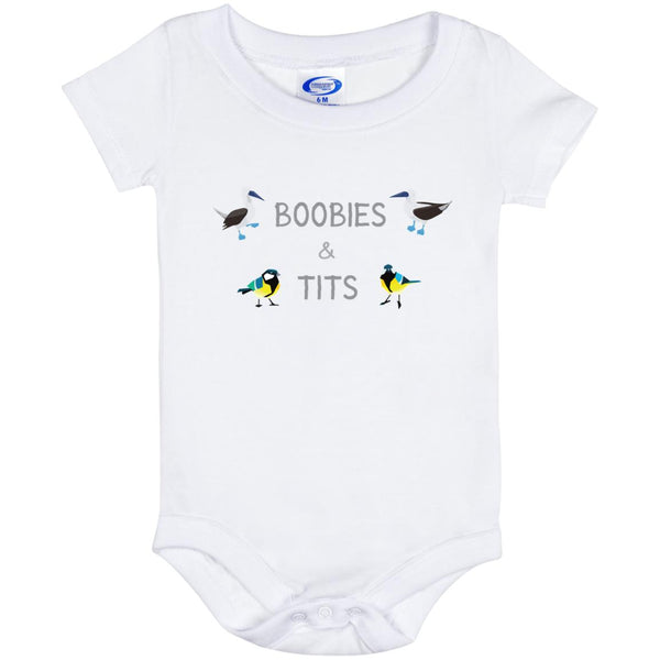 Boobies and Tits - Baby Onesie 6 Month