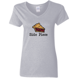 Side Piece - Ladies V-Neck T-Shirt