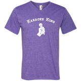 Karaoke King (Variant) - Mens V-Neck T-Shirt