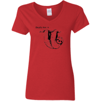 Sin #4 - Ladies V-Neck T-Shirt