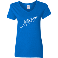 So Fly (Variant) - Ladies V-Neck T-Shirt
