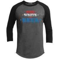 Red White and Beer - 3/4 Sleeve