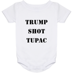 Trump Shot Tupac - Baby Onesie 24 Month