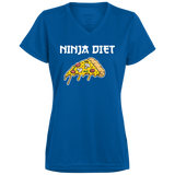Ninja Diet - Ladies' V-Neck T-Shirt