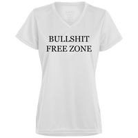 BS Free Zone - Ladies' V-Neck T-Shirt