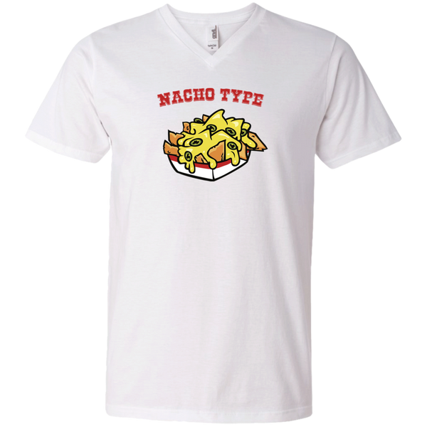 Nacho Type - Men's V-Neck T-Shirt