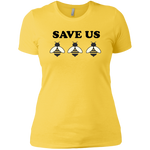 Save the Bees - Ladies' Boyfriend T-Shirt