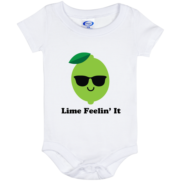 Lime Feelin It - Baby Onesie 6 Month