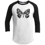 Butterfly - 3/4 Sleeve T-Shirt
