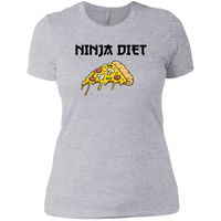 Ninja Diet - Ladies' Boyfriend T-Shirt