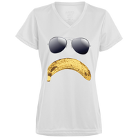 Banana Frown - Ladies' V-Neck T-Shirt