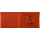 T is for Shirt - Wallet