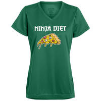 Ninja Diet - Ladies' V-Neck T-Shirt