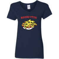 Nacho Type - Ladies V-Neck T-Shirt