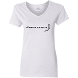 Horsepower - Ladies V-Neck T-Shirt
