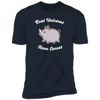 Real Unicorns Have Curves (Variant) - T-Shirt