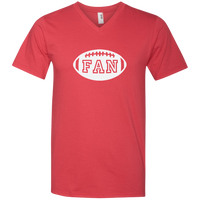 Football Fan (Variant) - Men's V-Neck T-Shirt