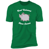 Real Unicorns Have Curves (Variant) - T-Shirt