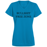 BS Free Zone - Ladies' V-Neck T-Shirt