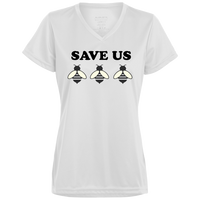 Save the Bees - Ladies' V-Neck T-Shirt