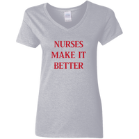 Nurse It - Ladies V-Neck T-Shirt