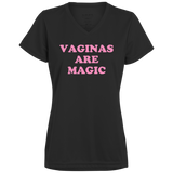 Vaginas Are Magic (Variant 2) - Ladies' V-Neck T-Shirt