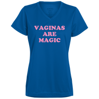 Vaginas Are Magic (Variant 2) - Ladies' V-Neck T-Shirt