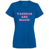 Vaginas Are Magic (Variant 2) - Ladies' V-Neck T-Shirt