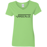 Radicalize - Ladies V-Neck T-Shirt