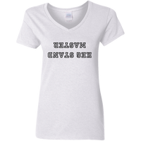 Keg Stand Master - Ladies V-Neck T-Shirt