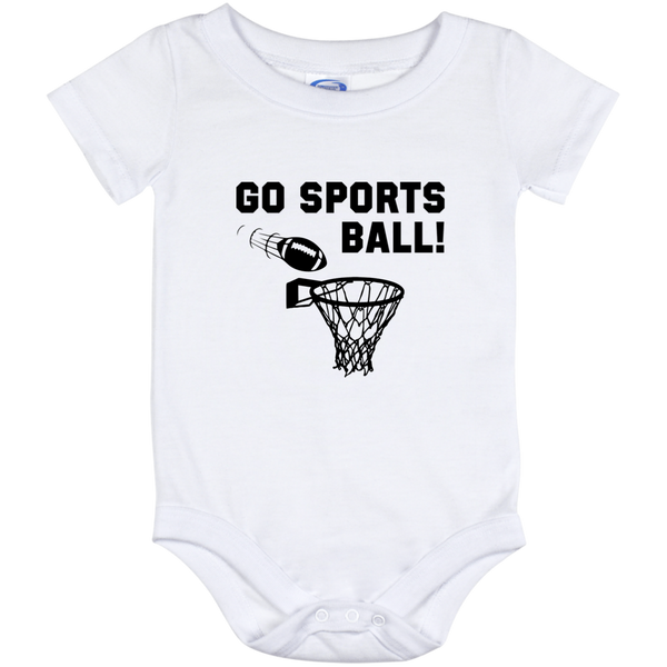 Go Sports Ball - Baby Onesie 12 Month