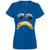 Banana Frown - Ladies' V-Neck T-Shirt