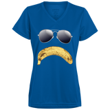 Banana Frown - Ladies' V-Neck T-Shirt