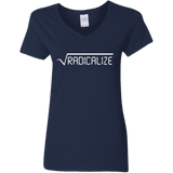 Radicalize (Variant) - Ladies V-Neck T-Shirt