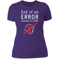 End of an Error (Variant) - Ladies' Boyfriend T-Shirt