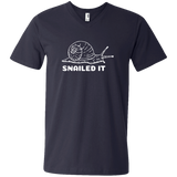 Snailed It (Variant) - Mens V-Neck T-Shirt