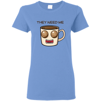 Crazy Coffee - Ladies T-Shirt