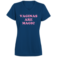 Vaginas Are Magic (Variant 2) - Ladies' V-Neck T-Shirt