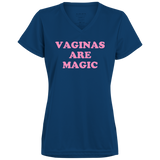 Vaginas Are Magic (Variant 2) - Ladies' V-Neck T-Shirt