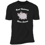 Real Unicorns Have Curves (Variant) - T-Shirt