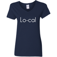 Local (Variant) - Ladies V-Neck T-Shirt