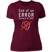 End of an Error (Variant) - Ladies' Boyfriend T-Shirt