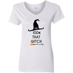 That Witch - Ladies V-Neck T-Shirt