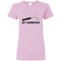 Get Hammered - Ladies T-Shirt
