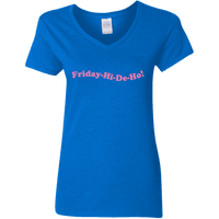Friday (Variant) - Ladies V-Neck T-Shirt