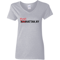 Personhattan - Ladies V-Neck T-Shirt